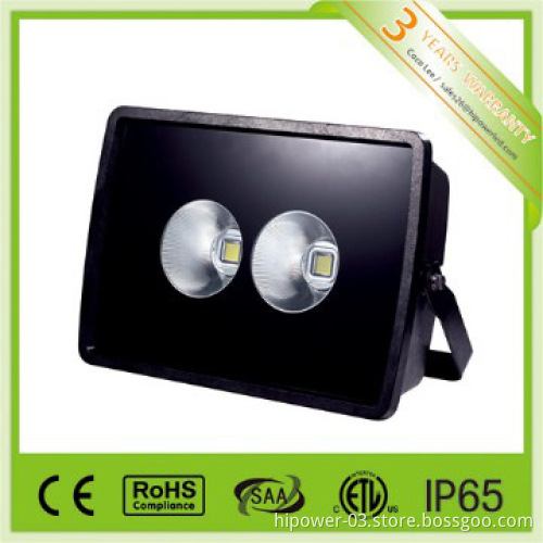 AC85-265V 160W Flood Light LED CE RoHS ETL SAA IP65 Bridgelux chip COB